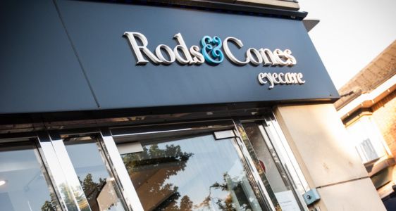 Rods & Cones Opticians store front in Celbridge, Kildare