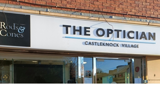 Rods & Cones Opticians store front in Castleknock, Dublin 15