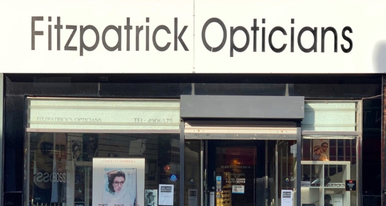 Rods & Cones Opticians store front in Terenure, Dublin 6